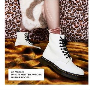 Dr Marten Pascal Aurora White Purple